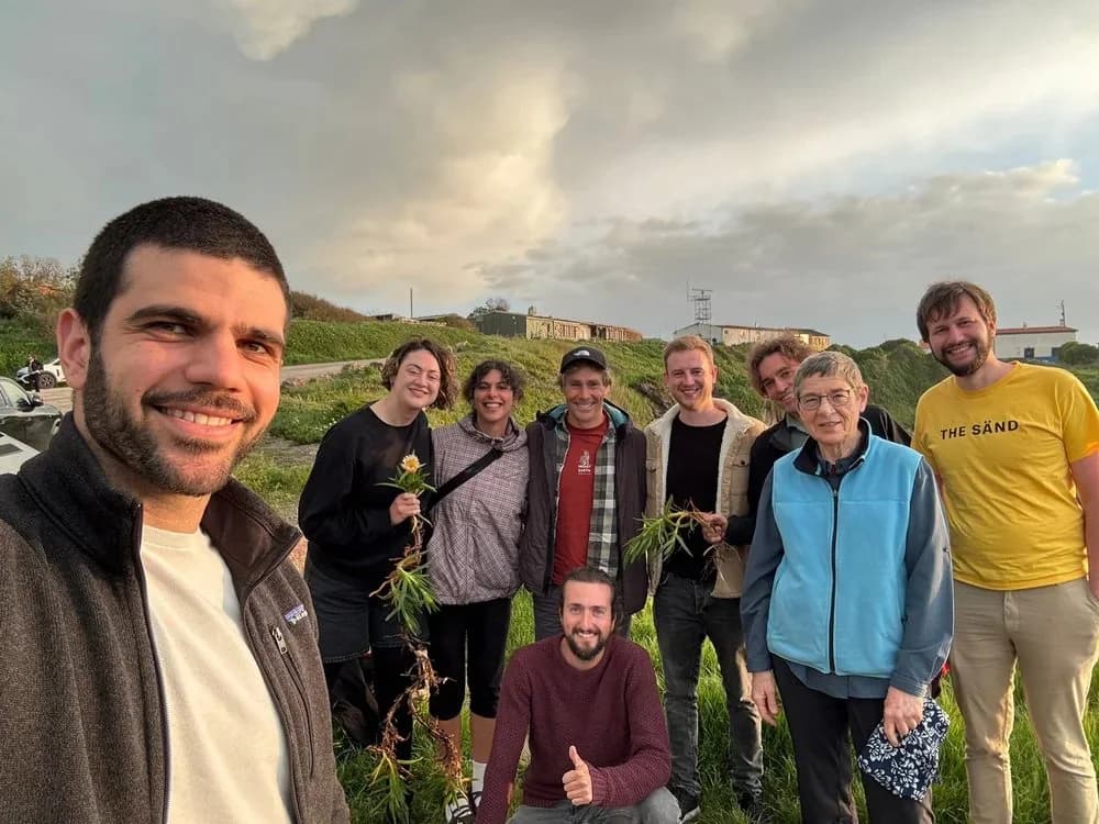 Mossy Earth members and team together at a meetup
